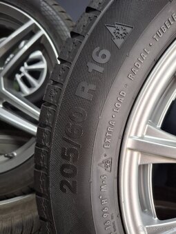 Alu kola Mercedes, R16 + zimní pneu 205/60 R16 - 3