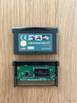 Collin McRae rally II game boy advance - 3