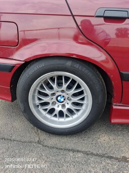 ALU kola na BMW 5x120 r15 letní pneu - 3