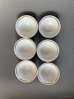 6x porcelánová miska Puntík 200ml, USSR - 3