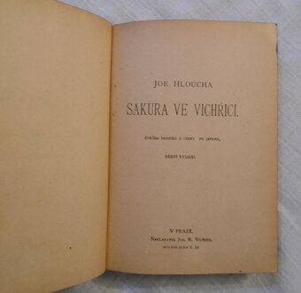 Joe Hloucha - Sakura ve vichřici - / 20. léta 20. st. / - 3