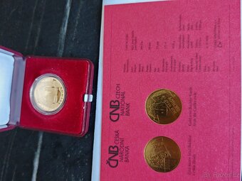 Zlatá mince - Hrady České republiky - Hrad Švihov Buchlov - 3