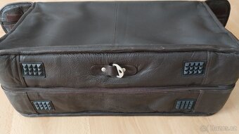 Kožená cestovní taška na oblek - 3