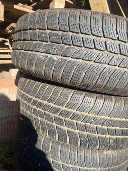 Plechové disky 15” 5x112 a zimní pneu 195/65/R15 - 3