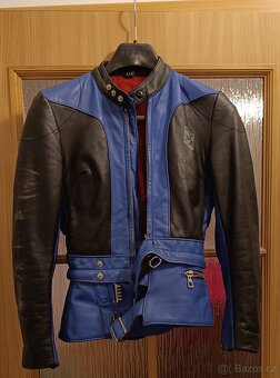 Kvalitní kožená kombinéza vel. 38, zn. Harro, děti/dámská - 3