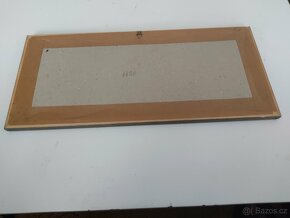 Obraz ručně vyšívaný motiv mišičky 40x18cm - 3