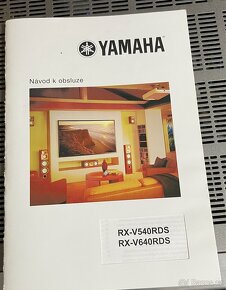 Zesilovač Yamaha RX-V640 6.1 x 135W AV, DO, návod - 3
