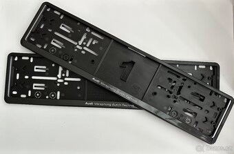 Audi Vorsprung durch Technik podložky pod SPZ - 3