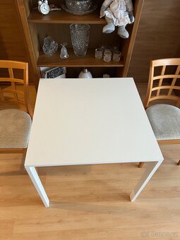 MELLTORP Stůl, bílá, 75x75 cm IKEA - 3