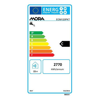 NOVÝ 120l bojler, ohřívač vody Mora EOM 120 PKT - 3