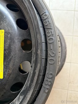 Rezerva Audi 195/50-20 slim 5x112 střed 66 - 3