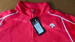rolák DESCENTE 1/4 Zip - Electric Red dětský vel. 150 - 3