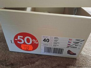 Dámské šedé lodičky na klínku vel.40 - 3