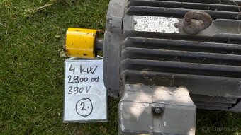 Elektromotor asynchronní třífázový, jednofázový různé - 3