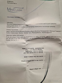 Miraclash sérum na růst očních řas a obočí nové zapecetene - 3