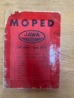 Moped Jawa 50 ccm - 551 ( 1960 ) - 3