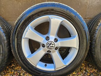 Alu disky VW s pneu TOP Hankook R16 sada, elektrony, disky - 3
