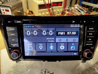 Autorádio s DVD pro Nissan Quashqai 2014 ap. - 3