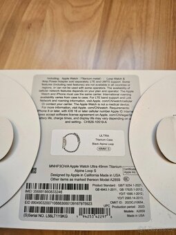 Apple Watch Ultra 49mm Titanium - 100% Funkční repliky - 3