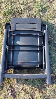 Polohovací křeslo plastové - 3