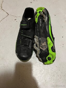 Cyklistické boty Scott + nášlapy - 3