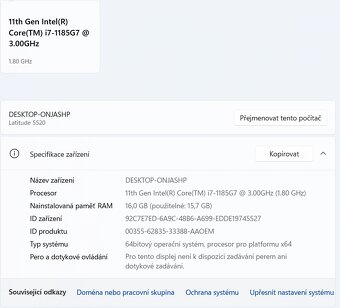 Notebook Dell Latitude 5520 - 3