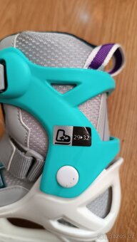 DÍVČÍ LEDNÍ BRUSLE vel. 29-32 - 3