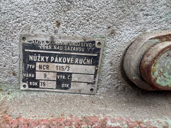 Nůžky pákové ruční - 3