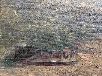 Obrazy Cesta a dívka - 3