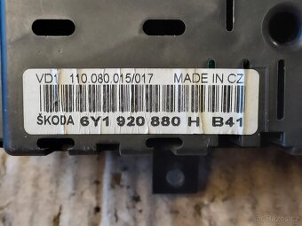 tachometr Fabia 1 - TDI - 3