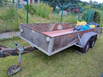 Dvounápravový přívěs bez TP - 3