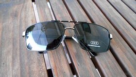 Brýle AUDI černé obroučky + Krabička a doplňky - 3