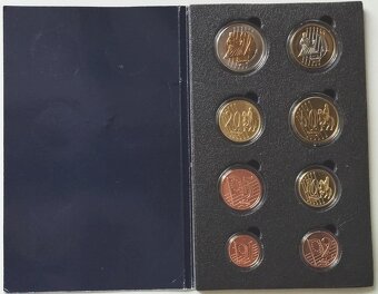 Vatikán 2012 vzácný vzorek euro mincí - 3