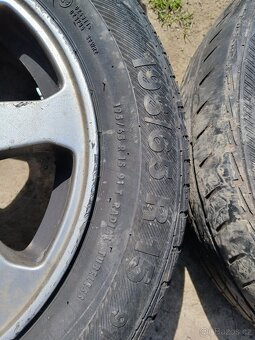2x alu kola 5x112 r15 letní + zimní sada - 3