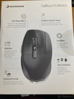 3DConnexion CadMouse Pro Wireless - 3