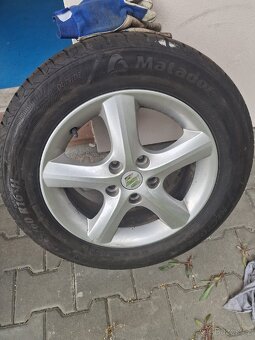 Prodám pneumatiky na litých kolech - 3
