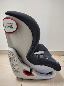 Autosedačka Britax, model King II, 9-18 kg, šedá barva. - 3
