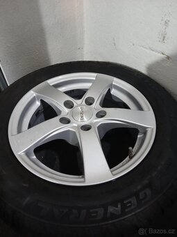 SADA LETNÍCH KOL ALUTEC 5X110 R15 TPMS SNÍMAČE - 3