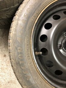 Plechové disky 4x108 r16 zimní pneu citroen peugeot - 3