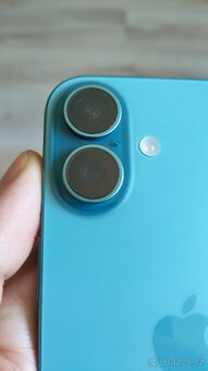 Apple iPhone 16 Blue 128GB, zánovní, perfektní stav,bat100% - 3