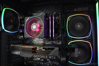 Herní PC RTX 3080 - Ryzen 9 5900X - Záruka - 3