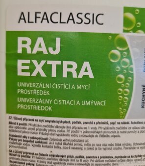 RAJ EXTRA PREMIUM, 5 l, čisticí a mycí prostředek - 3