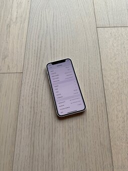APPLE IPHONE 12 MINI 128GB-BÍLÝ,KRÁSNÝ STAV,BATERIE 97% - 3
