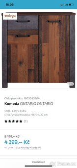 Nábytek Ontario nový - 3