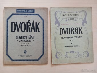 ANTONÍN DVOŘÁK – kolekce raných vydání - 3