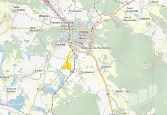 Prodej podílu 1/6 pole 16 858 m², Písek - Smrkovice - 3