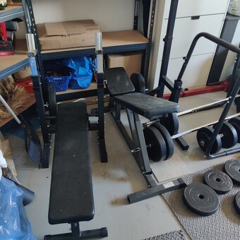 🏋️‍♂️ DOMÁCÍ POSILOVNA – KOMPLETNÍ SET NA PRODEJ 🏠💪 - 3