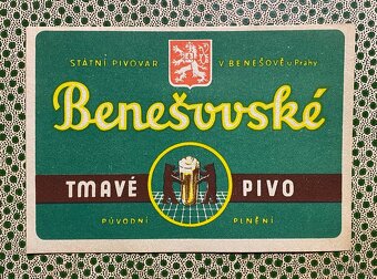 Pivní etikety z první republiky - 3