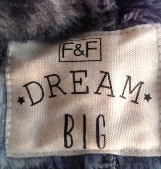 Plyšový overal maskáčový - NOVÝ, vel. 122 (6-7 let) - 3