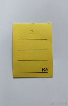 Papírové visačky do obchůdku,  secondhandu - v balení 2000ks - 3